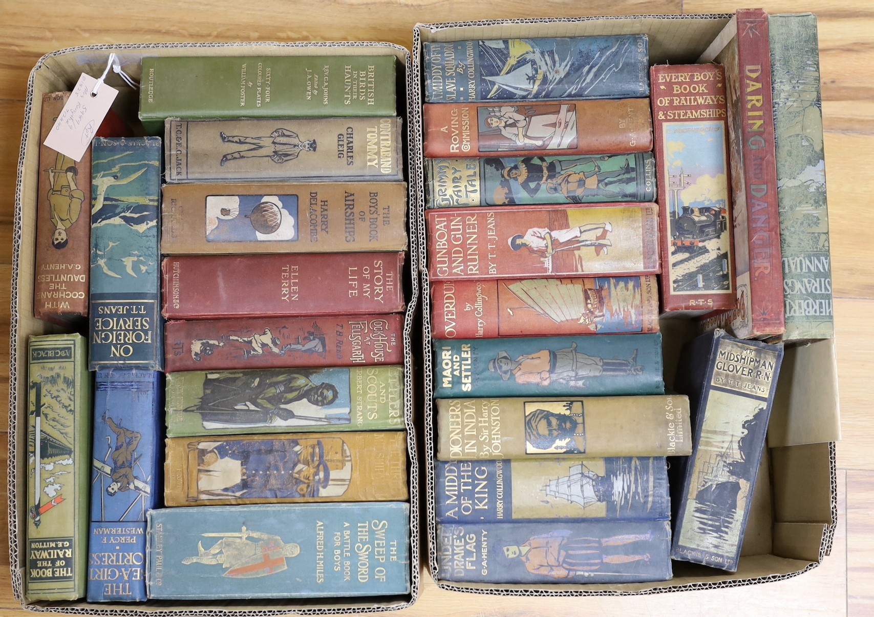 Boys Adventure Stories (incl. Henty): together with some miscellaneous others, mostly early 20th century (27)